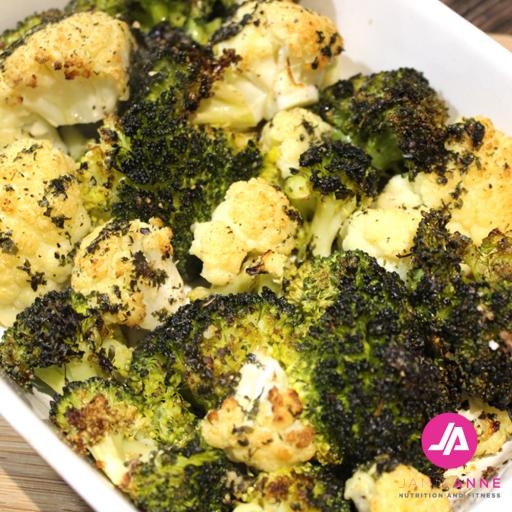 Cauliflower and Broccoli Bake