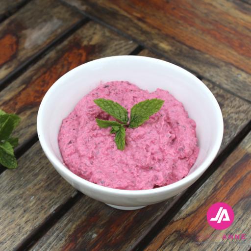 Beetroot and Mint Dip